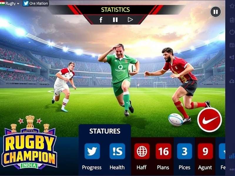 Rugby Champion India download statistics in India
