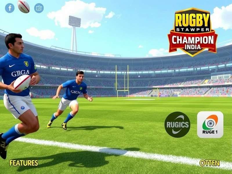 Rugby Champion India gameplay screenshot